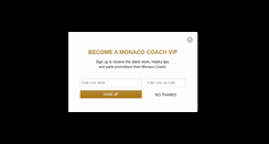 Desktop Screenshot of monacocoach.com
